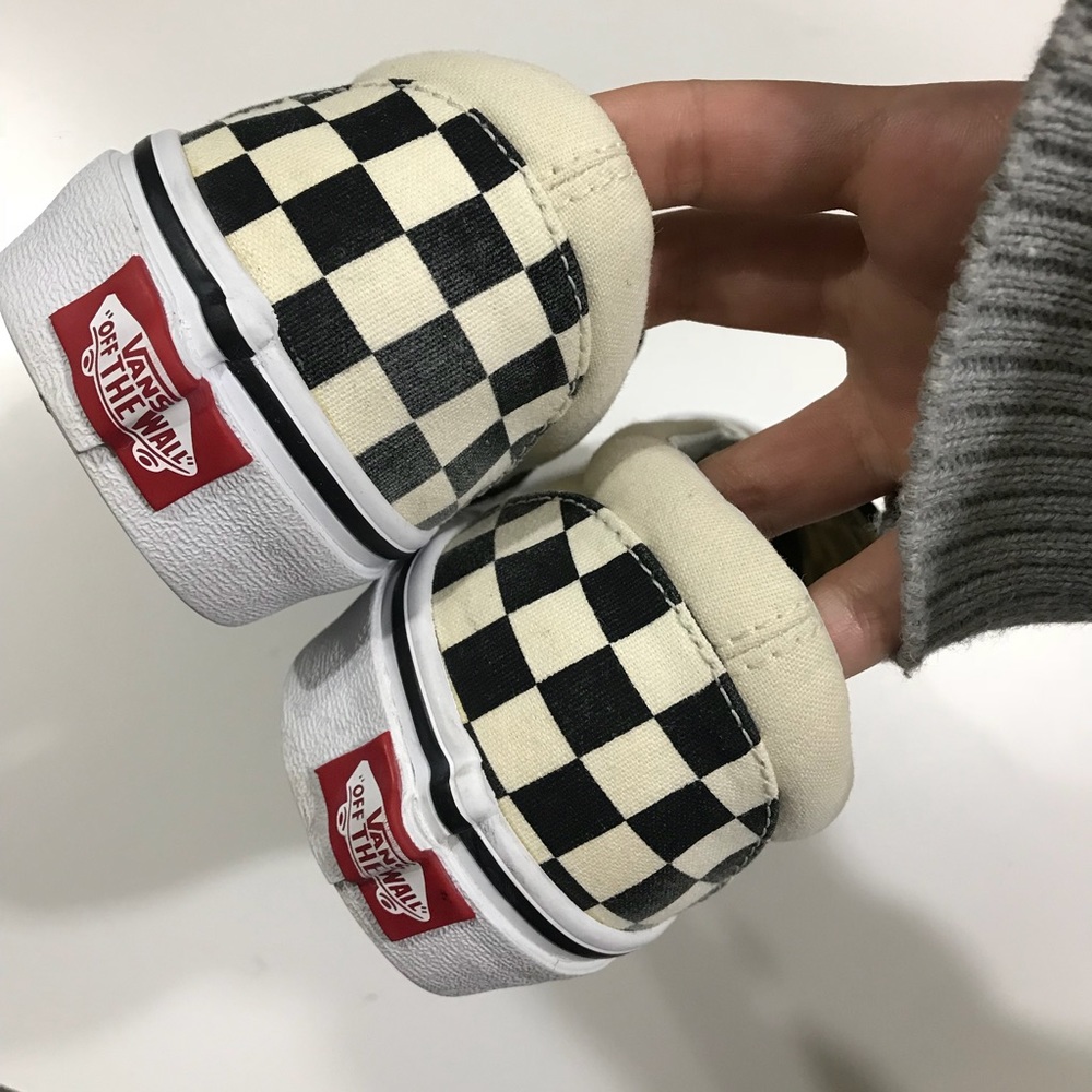 Checkerboard Vans - Picture 8 of 8